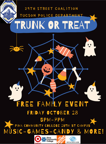 Picture of Trunk or Treat event flyer