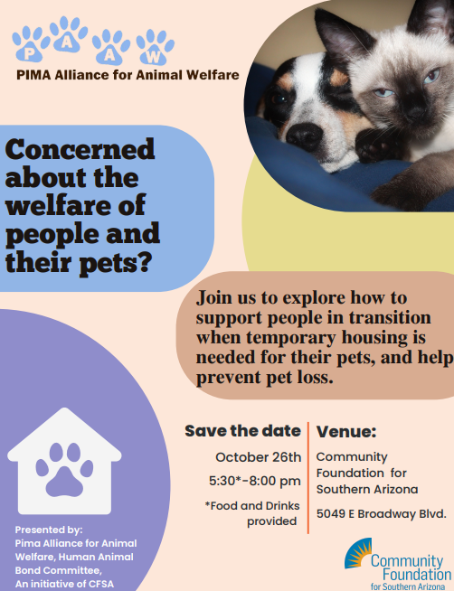 PAAW community event flyer