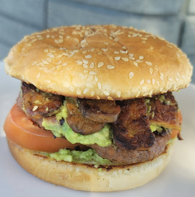 Picture of Koz Burger at Vegan Deli