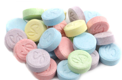 Picture shows sweet tarts