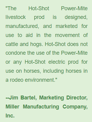 Hot Shot’s Marketing Director quote on horses