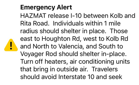 Emergency Alert Hazmat Release 02/14
