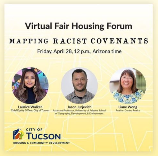 Flyer announcing the Virtual Fair Housing Forum