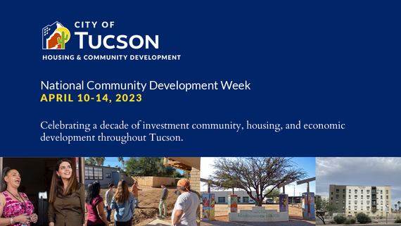 City of Tucson Housing and Community Development Logo, National Community Development Week.