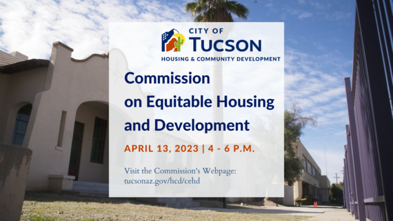 Commission on Equitable Housing and Development April meeting announcement