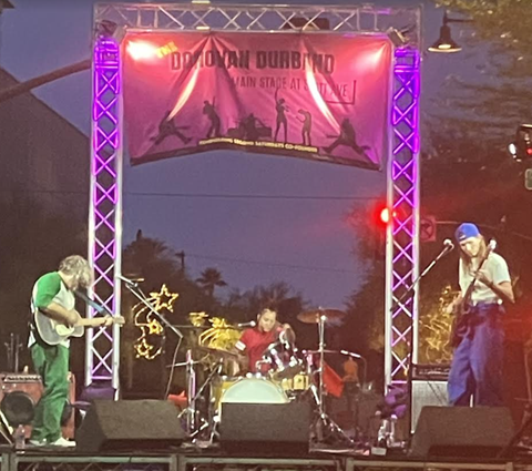 Picture of band playing