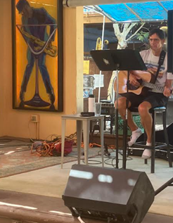 Picture of Steve singing