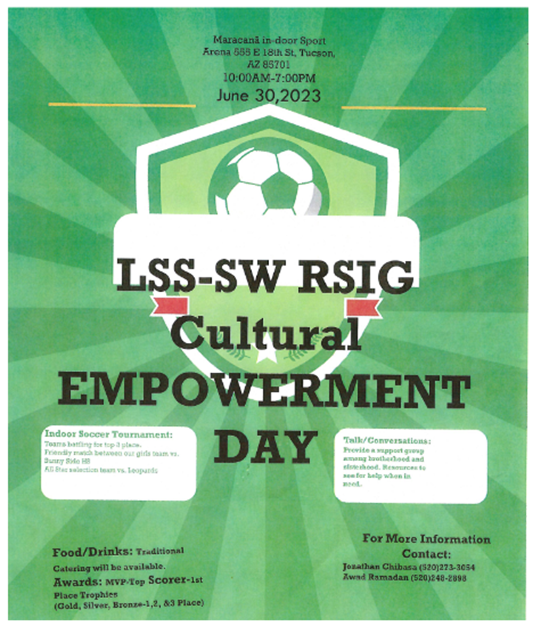 Picture of cultural empowerment day event flyer