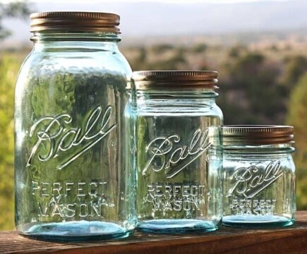 Image of Ball brand jars that are now being accepted as donations at the Ward 3 office