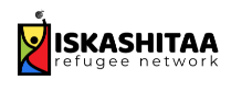 Iskashitaa refugee network logo