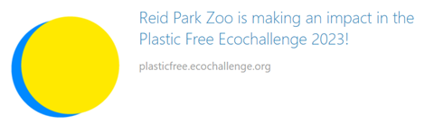 Reid Park Zoo's participation in the plastic free ecochallenge 2023