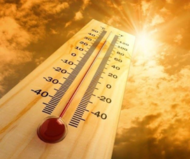 Picture of thermometer shows passes 100 degree Fahrenheit 