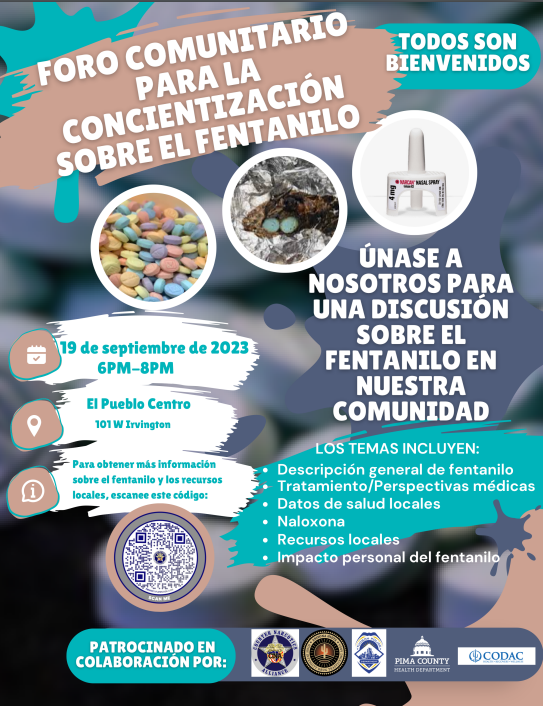 Image for community Fentanyl forum in Spanish.