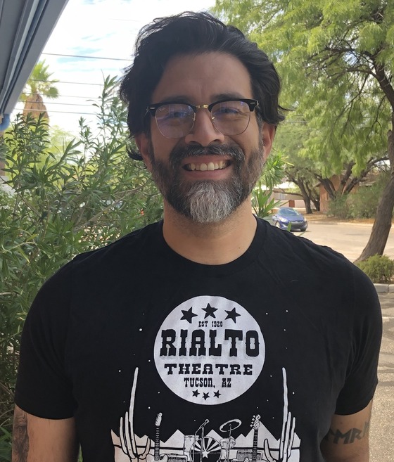 Photo Of Tucson Comic Con founder Mike Olivares