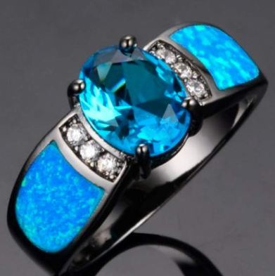 Picture of a ring with gem
