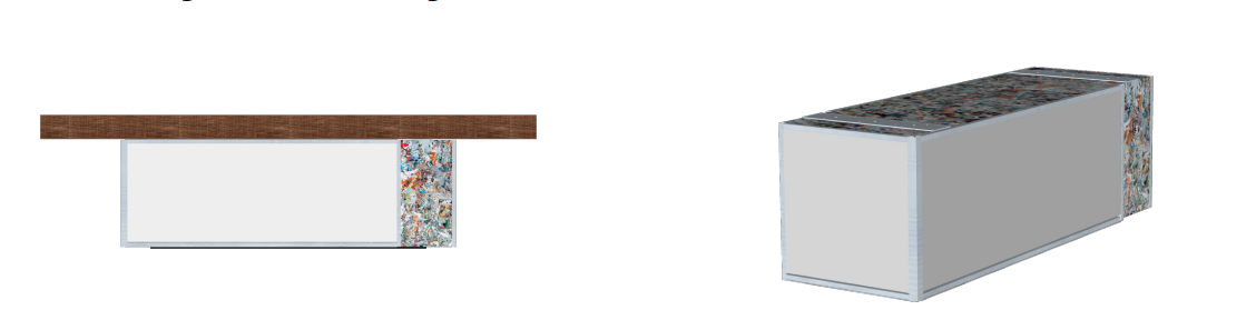 Picture of two basic design of Bybench as part of Do It Yourself kits from Byfusion