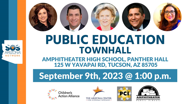 flyer for public education town hall