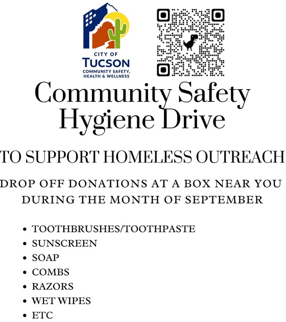 Flyer for Hygiene drive