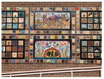 Picture of mural made in Kathy's honor