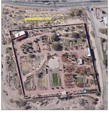 upcoming mural wall site