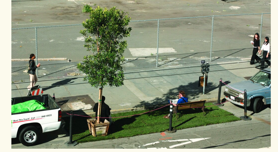 Picture of a bench area