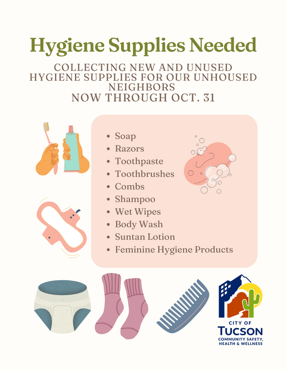 Flyer for Hygiene drive