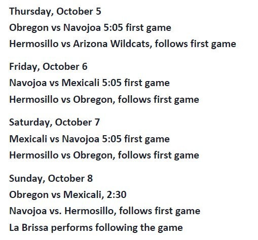 List of baseball games schedules 
