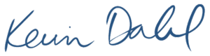 Graphic of Kevin Dahl signature