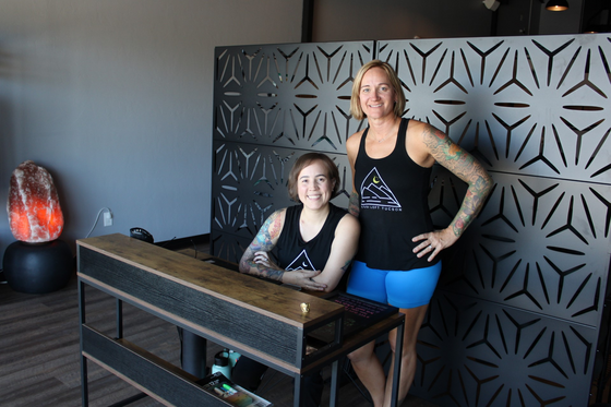 Photo of owners Ashlee and Jackie