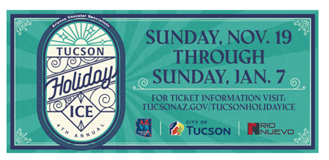 Flyer for the Tucson Holiday Ice 