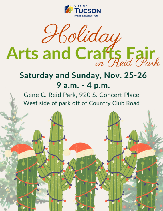 Annual Holiday Arts and Crafts Fair at Reid Park Nov. 2526