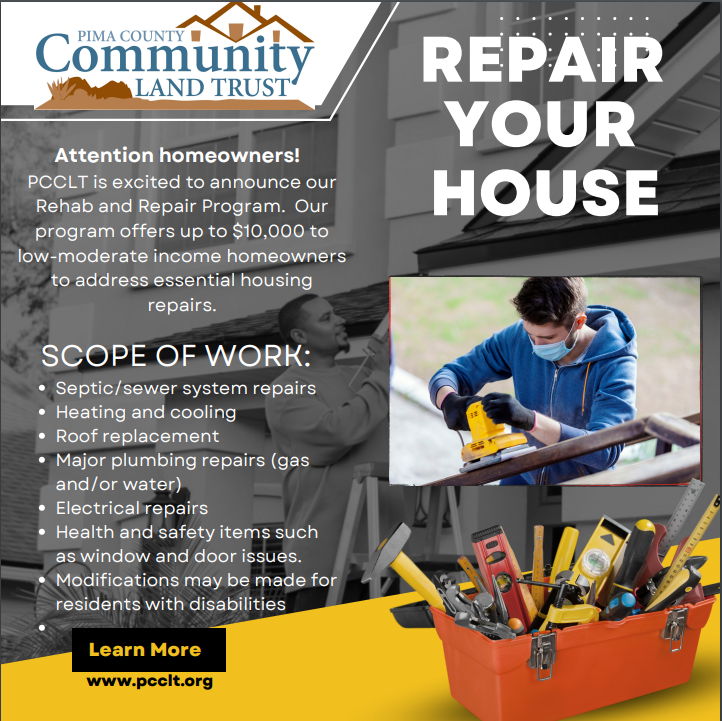 Graphic for Home Repair Program for Low income Homeowners