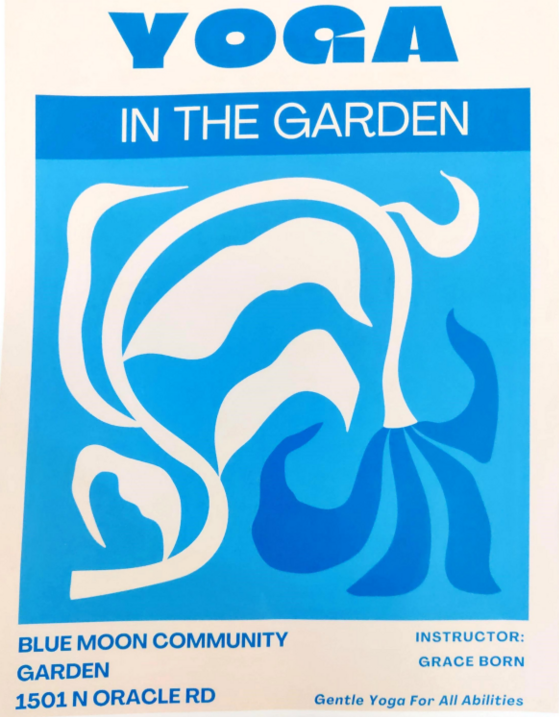 Yoga in the Garden Graphic