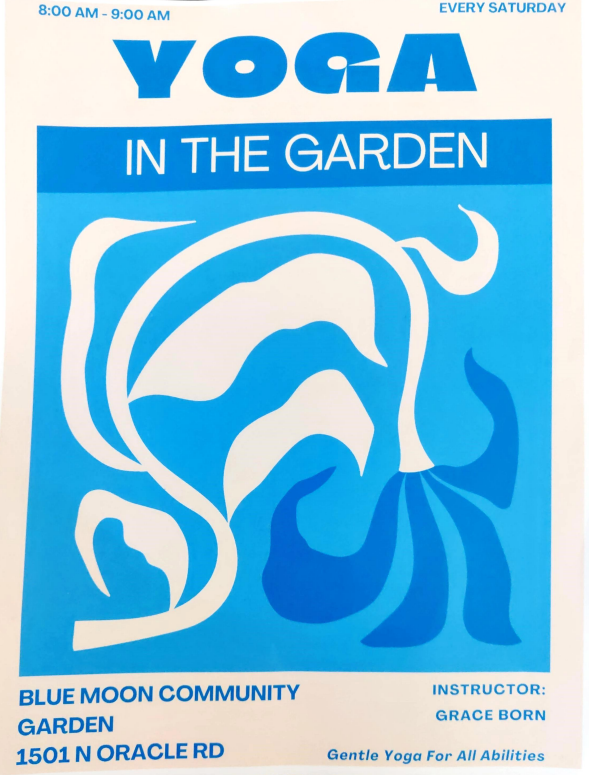 Yoga in the Garden Graphic