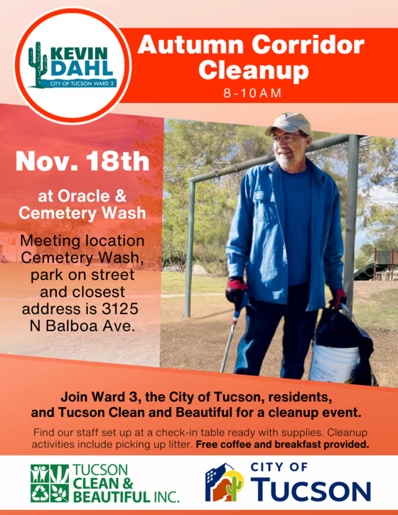 Autumn Corridor cleanup flyer