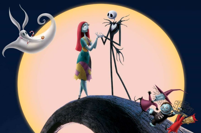 Picture of a scene from the movie Nightmare Before Christmas