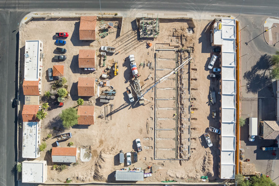 Aerial photograph of Milagro on Oracle