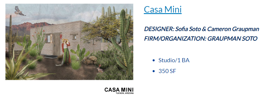 Casa Mini, designer Sofia Soto & Cameron Graupman 