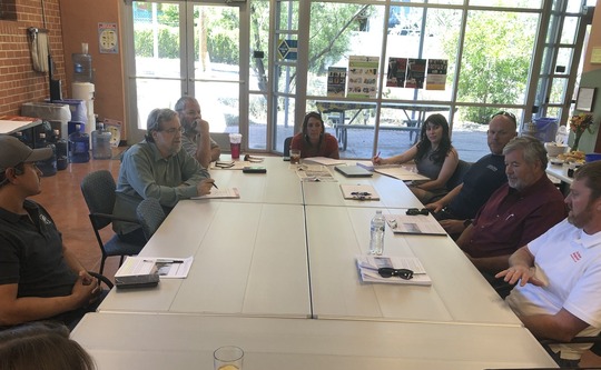 Photo of Tow truck meeting at Ward 3.