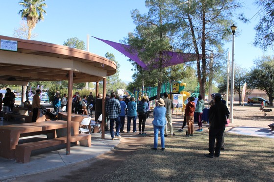 photo of Crowd at La Madera park.