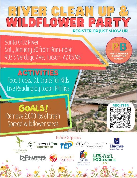 Santa Cruz River Clean up Flyer 