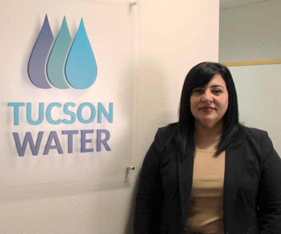 Photo of Natalie DeRoock Senior Public Information Officer at the Tucson Water office.