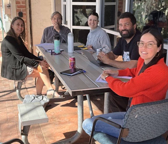 Photo of the Ward 3 staff outside of the Ward 3 office