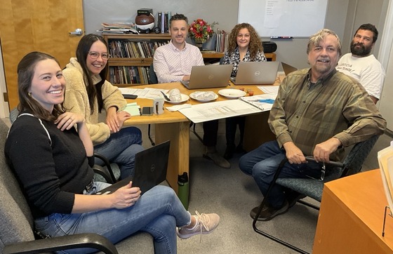 photo of the ward 3 staff inside of Kevin Dahl's office