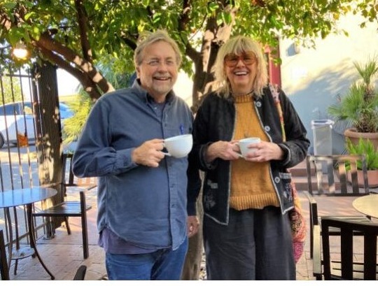 Photo of Vice Mayor Kevin Dahl and Viki Barth