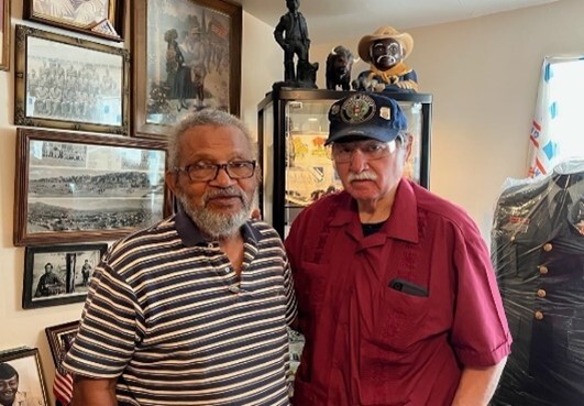 Picture of James Christopher and Council Member Fimbres