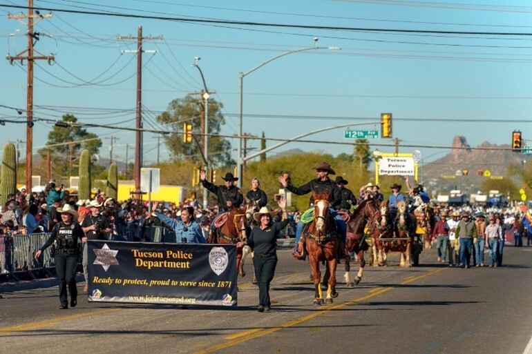 Picture of the Rodeo Parade