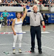 Photo of Audrey Jimenez State Wrestling Champion