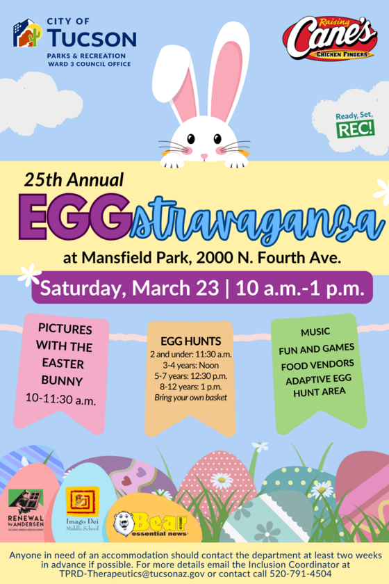 Graphic for EGGstravanganza