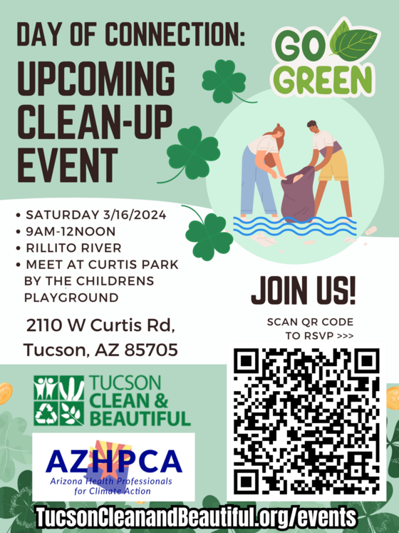 Graphic for March 16 clean up